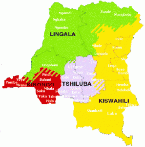 langues RDC
