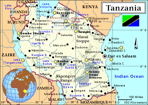 CarteTanzanie-Zanzibar