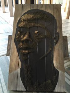 Dak'Art 2016-Art contemporain africain : L'homme clous d'Alexis Peskine